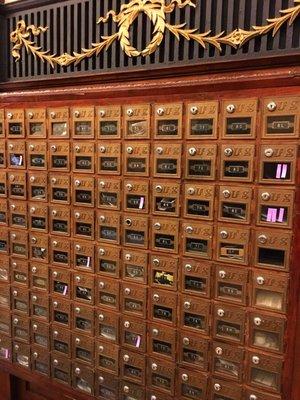 Mailboxes.