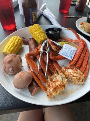 THE MOST AMAZING CRAB LEGS EVER