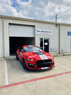 Ford Mustang Shelby GT500 Windshield Replacement