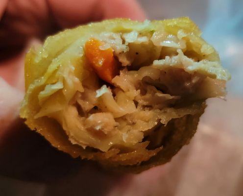 Pork and shrimp egg roll