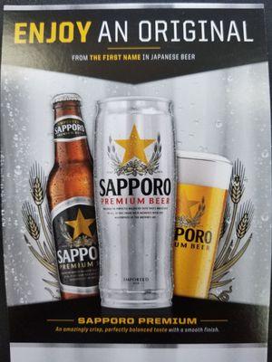 Sapporo beer