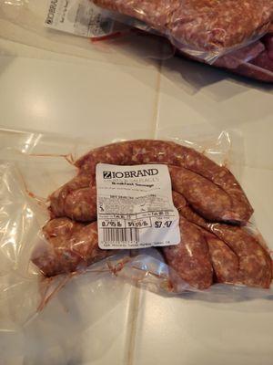 Breakfast sausage links