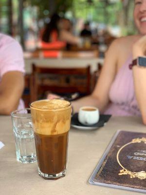 Iced Frappe, Greek Coffee