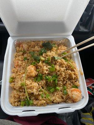 Shrimp fried rice