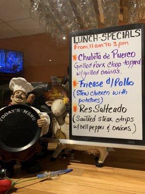 Lunch specials