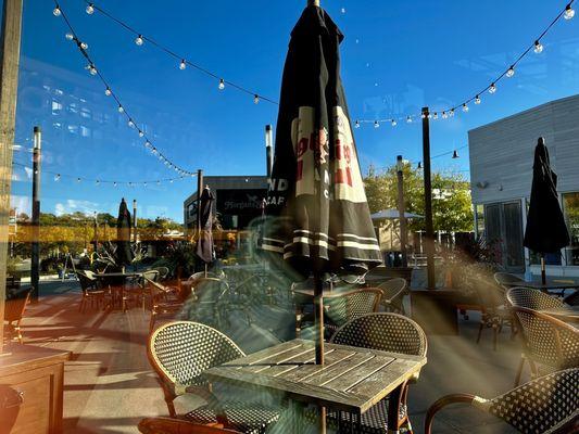 Patio dining