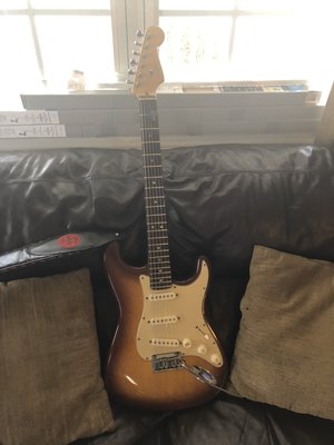 Named after the most amazing woman I've ever know , this is my 07' strat "Ms. Kimberly Ann "