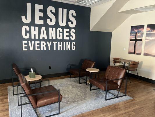 Mountainside's Slogan: "Jesus Changes Everything"