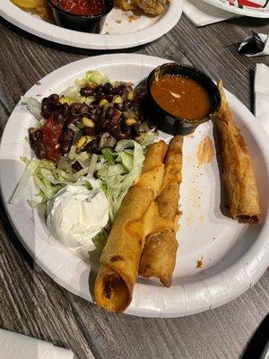 Chicken taquitos