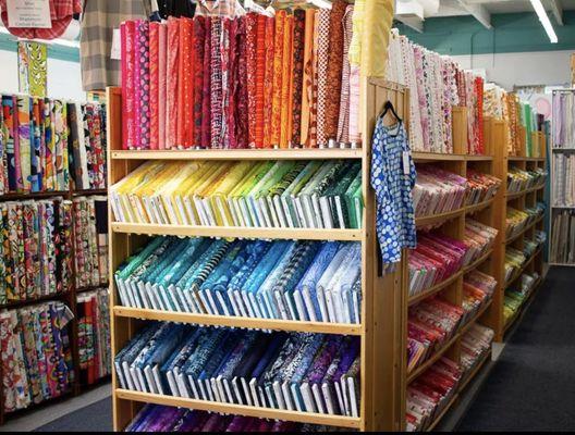 Stunning selection of Quilting Cottons at Stonemountain & Daughter Fabrics in Berkeley. We sell in our brick and mortar or online!