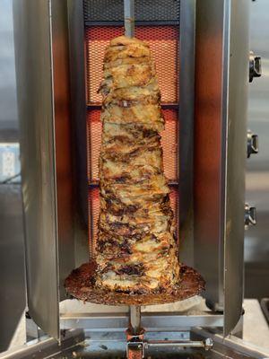 Shawarma skewer.