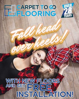 Our flooring centers are offering free installation on all flooring purchases, making it easier than ever to upgrade your home. Don't wait!