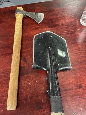 The Shovel and Tomahawk