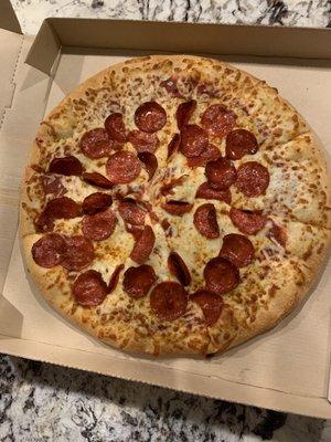 Extra pepperoni