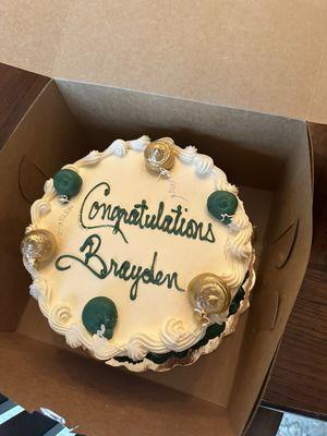 Congratulations Cake