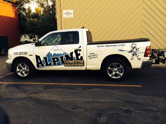 My work truck goes to Antonelli's Advanced Auto!