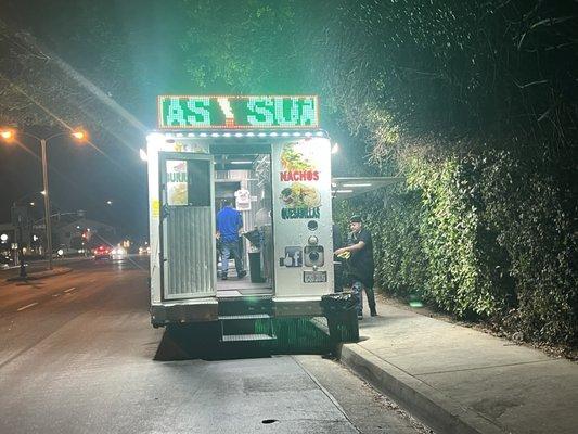 food truck, exterior, business front