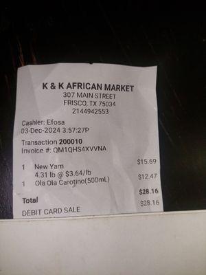 K&K African Market