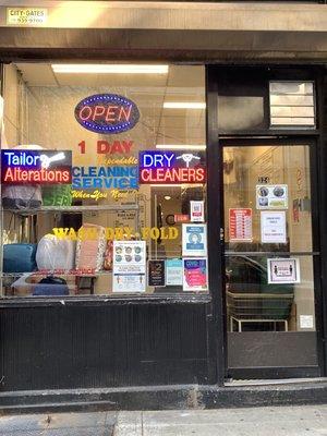 Wash, Dry & Fold. Dry Cleaning, Alterations & Repair.