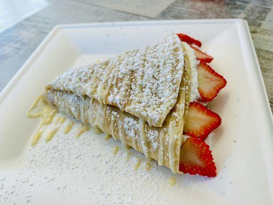 Cheese Cheesecake Crepe.