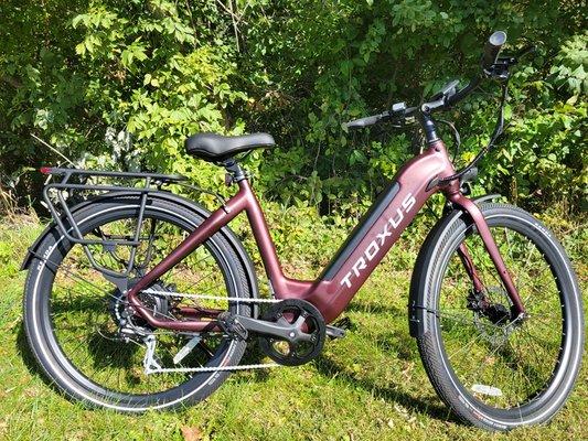 Troxus Ebikes--the only e-bike with a 5 year/5,000 mile warranty