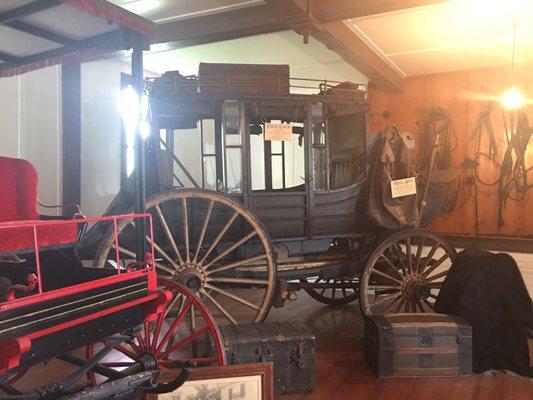 Stagecoach used by Buffalo Bill Cody