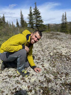 Excited to see one of the first Mountain Aven flowers of the season!