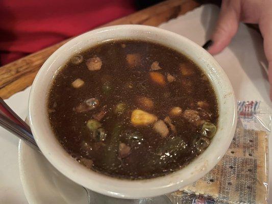 Beef vegetable soup