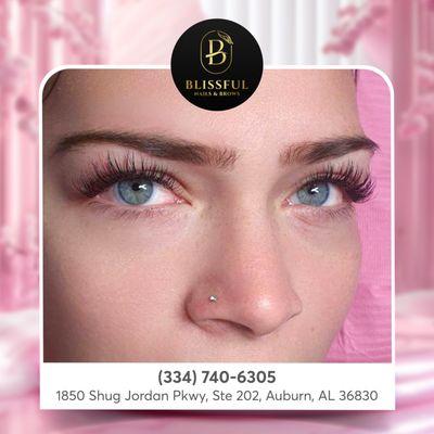 Enhance your natural beauty with our stunning eyelash extensions that make your eyes truly impressive!