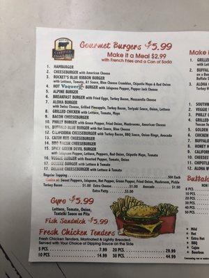 Halal burger $5.99