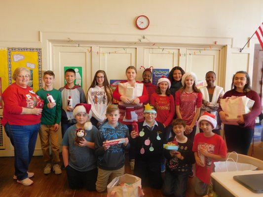 Seventh grade community service project