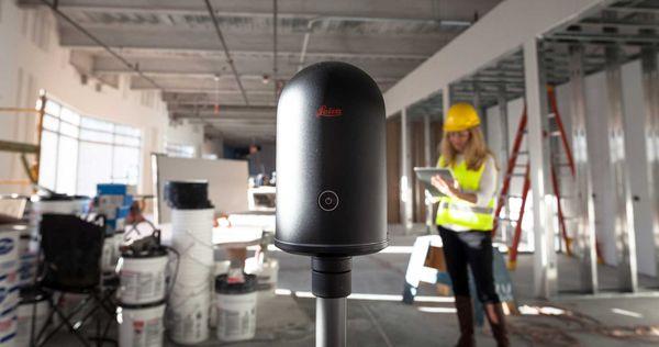 The Leica BLK360 Imaging Laser Scanner.  Lightweight and easy to use.  Capture up to 360,000 points per second.