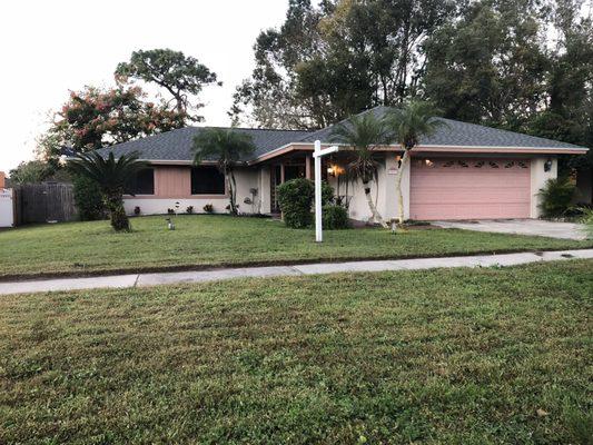 Thanks to the Help of my brother, I just got a brand new roof on my house.