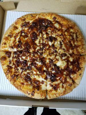 Bbq pizza was really good