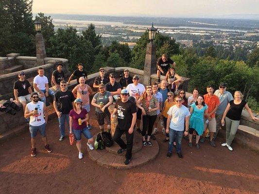 Group ride to Rocky Butte and beyond.