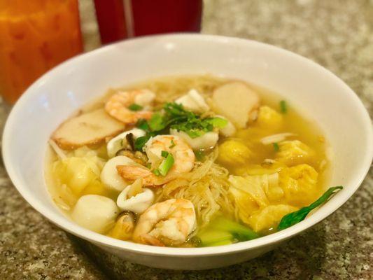 Seafood Wonton Soup