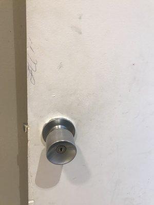 Filthy door