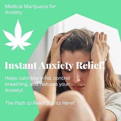 Anxiety and Medical Marijuana www.cannabiscardpennsylvania.com