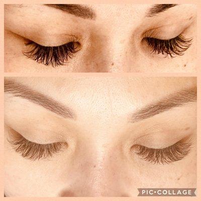 Two weeks lash fill.