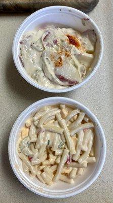 Potato Salad and Macaroni Salad