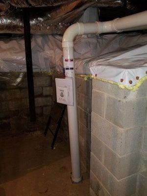 Radon mitigation system