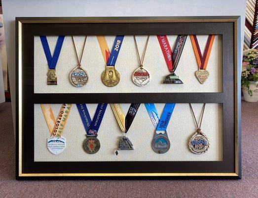 Marathon medals