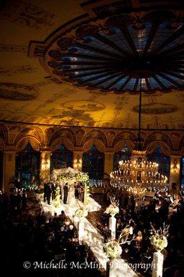 Wedding in the Circle Ballroom at The Breakers in Palm Beach, Florida