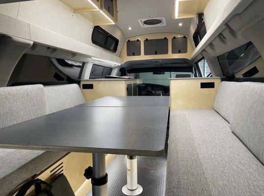 Van conversion interior