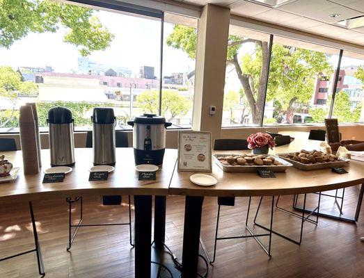 Tea and Cakes Galore at Salesforce office