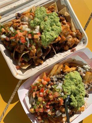 Nachos and fries