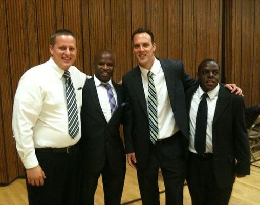 Hardey and Welch meeting Alex Boye!