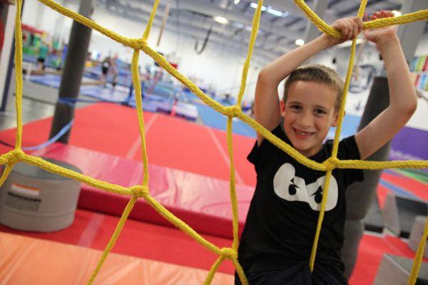 Ninja Zone Lubbock. Active Energetic Kids Lubbock. Obstacle Course Lubbock. Warped Wall.