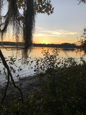 Sunset over Lake Eufaula