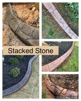 Stacked stones mat. Available in multiple color combinations.